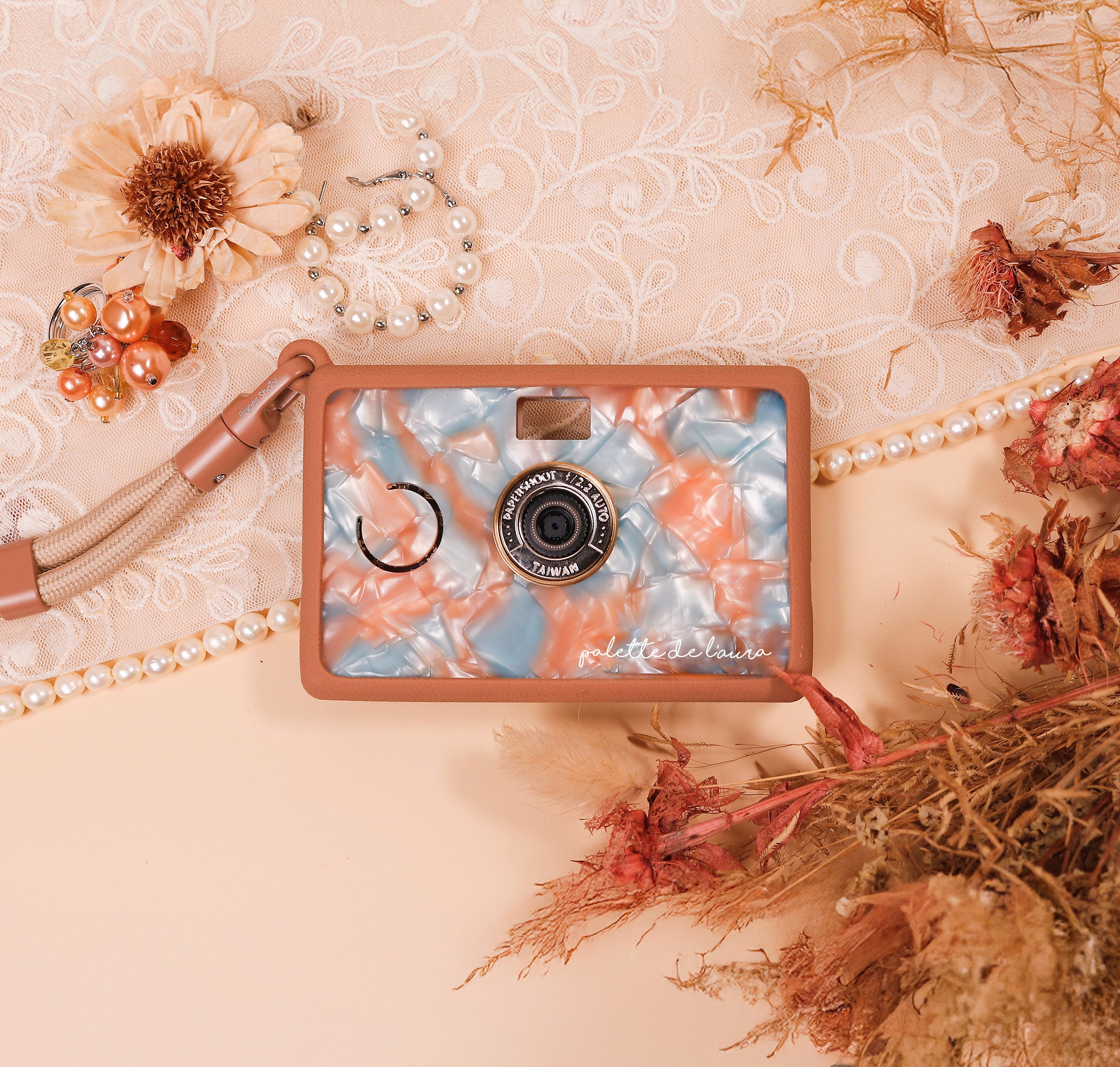 Kamera-Set (mit Case) - Aura Palette - Sunrise Sorbet