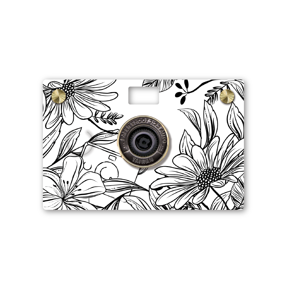 Paper Case - Coloring - Flower Painting