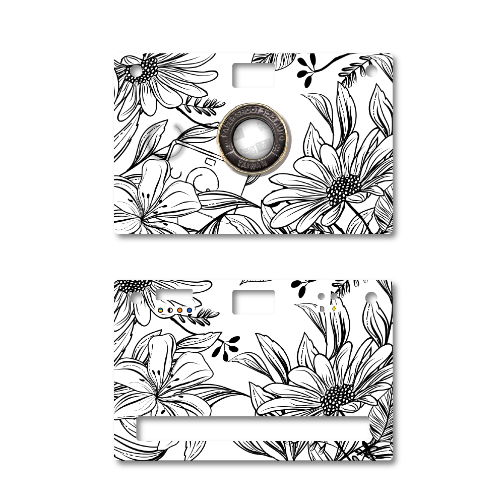 Paper Case - Coloring - Flower Painting