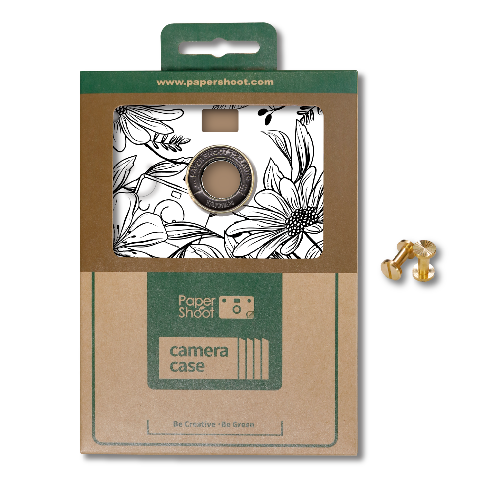 Paper Case - Coloring - Flower Painting