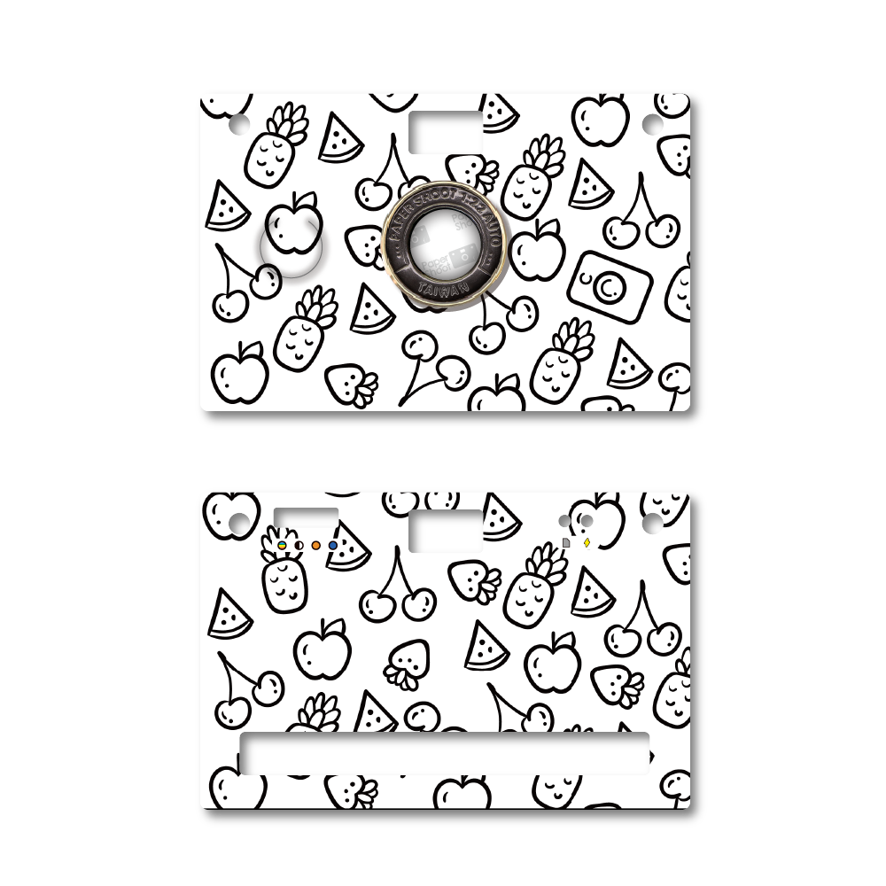 Klassisches Case - Zum Ausmalen - Fruchtsalat