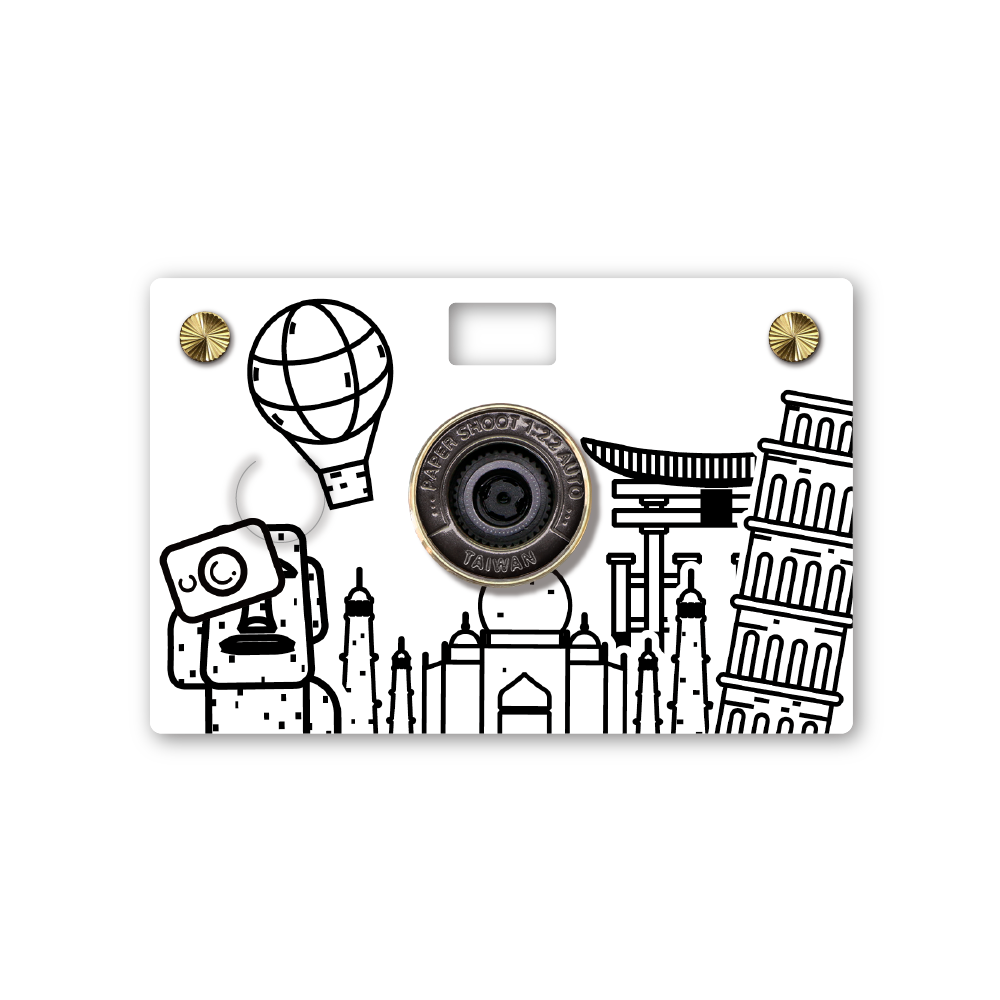 Paper Case - Coloring - Global Getaways