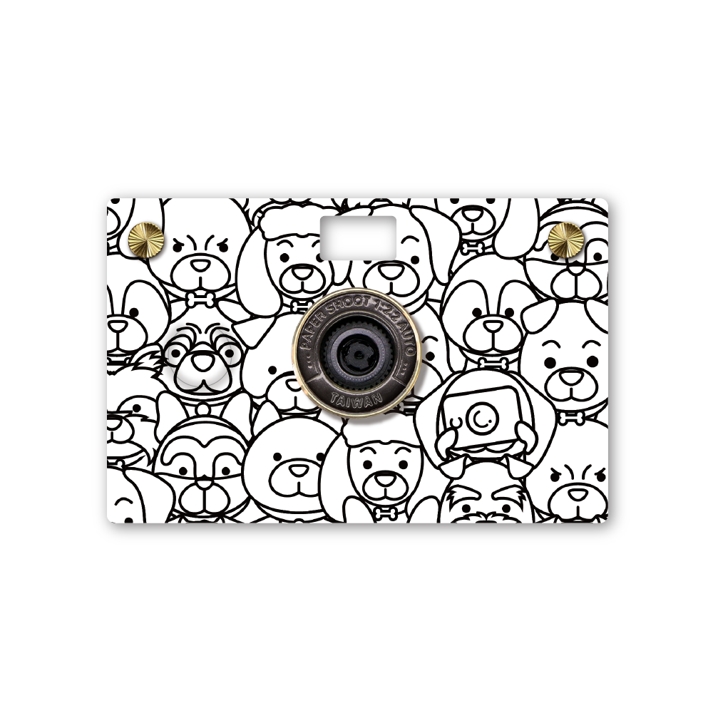 Paper Case - Coloring - Pooch Parade