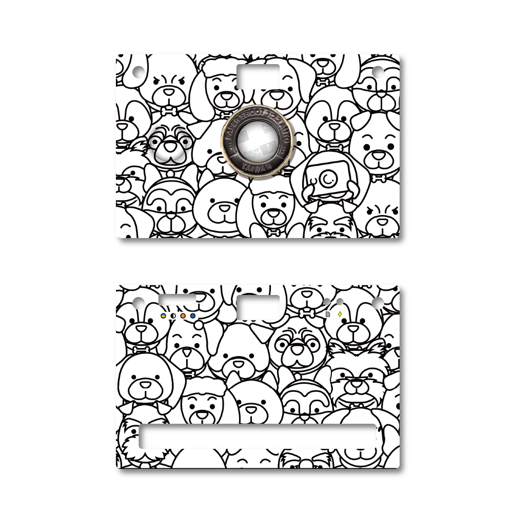 Paper Case - Coloring - Pooch Parade