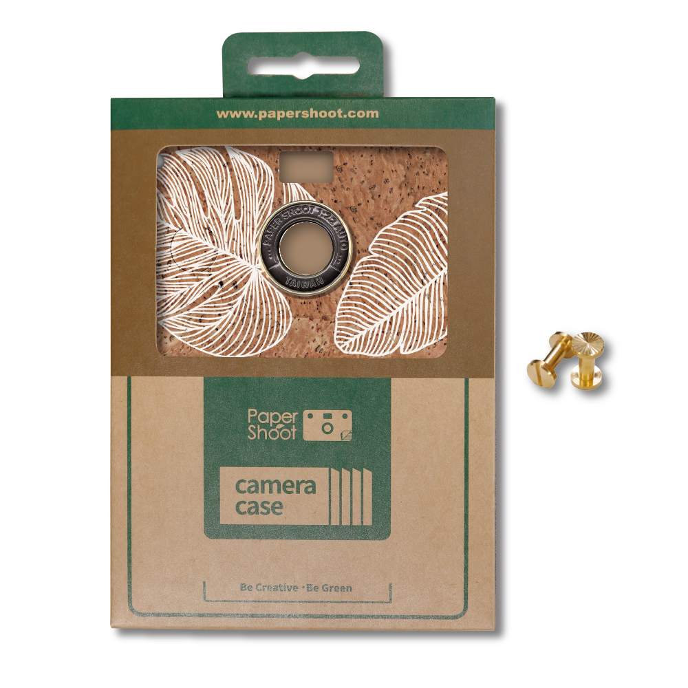 Kork Case - Weißes Blatt