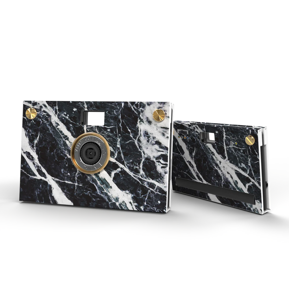 Camera Set (Case Included) - Stone Pattern - Nero Maruina