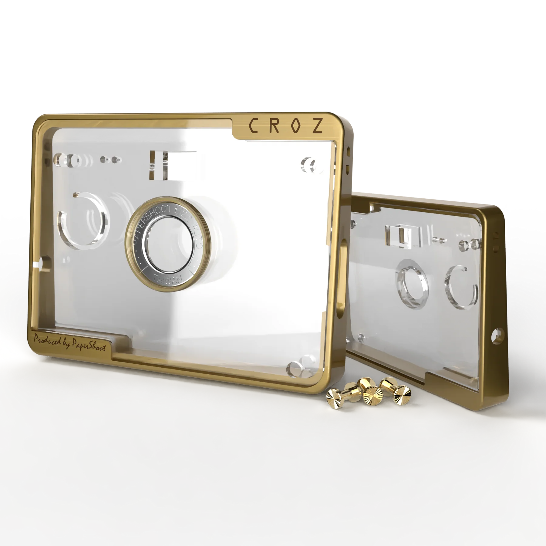 Transparent Case with Frame - CROZ - Vintage
