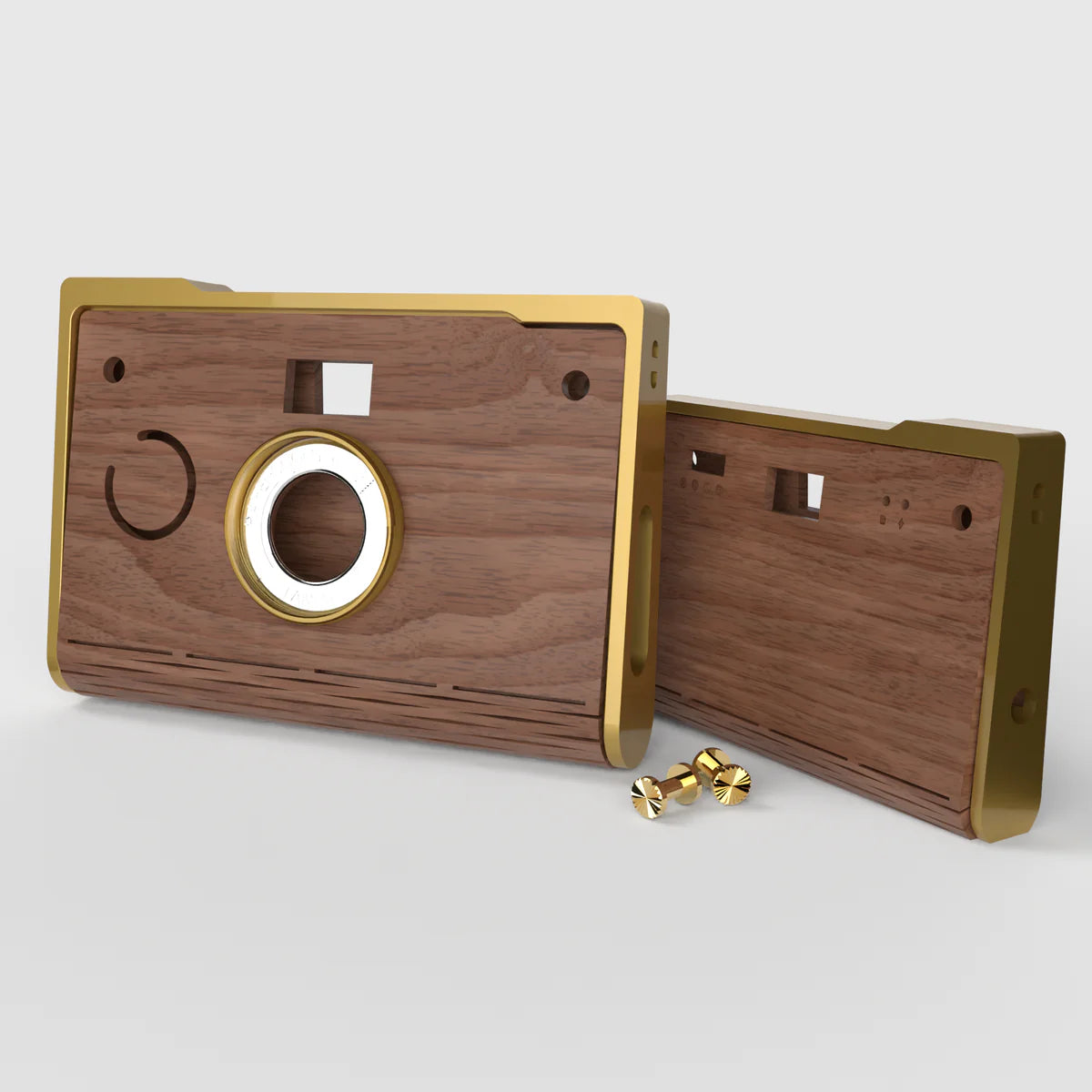 Paper Shoot 本体18MP+ CROZケース+レンズキャップ×2 Wood Case with Frame - CROZ - Premium