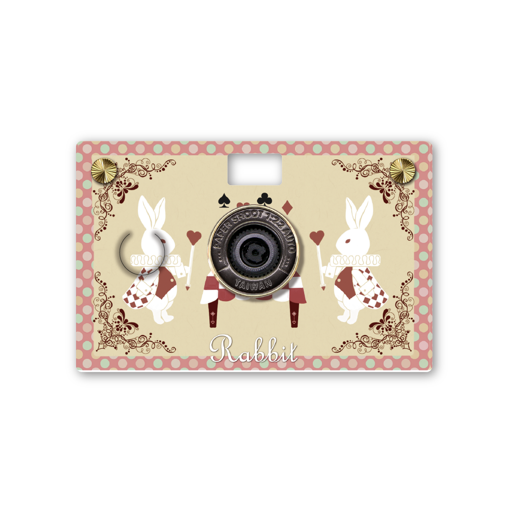 Paper Case - Retro Designs Series - Alice Rabbit