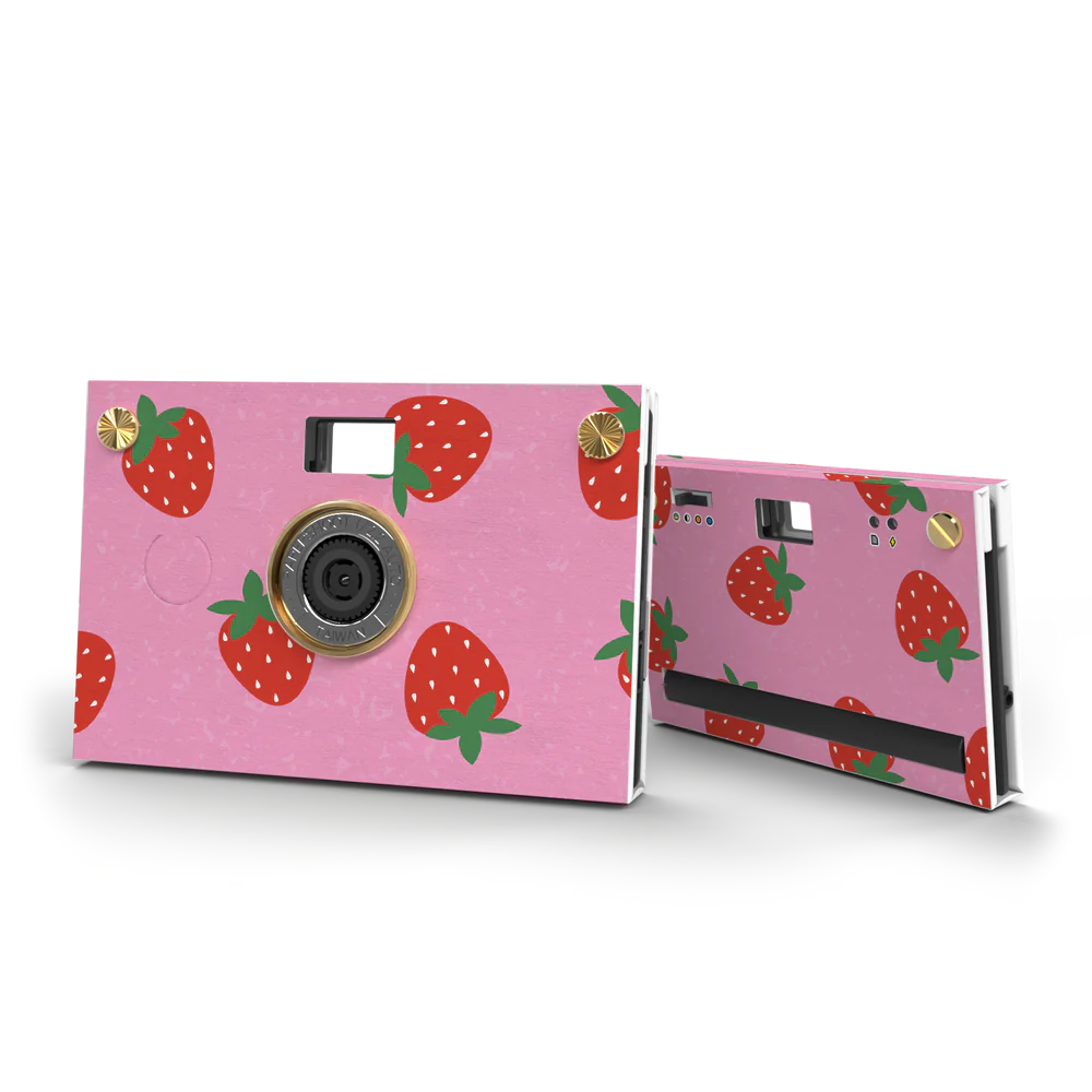 Set appareil photo (coque incluse) - Champ de fraises