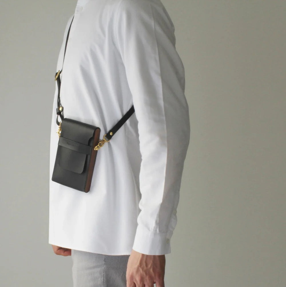 Shoulder Camera Bag - Italian Vegetable Tanned Leather