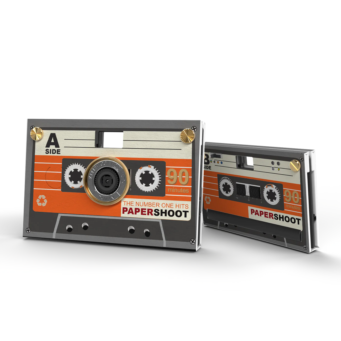 Camera Set (Case Included) - Retro Designs - Cassette | Paper Shoot