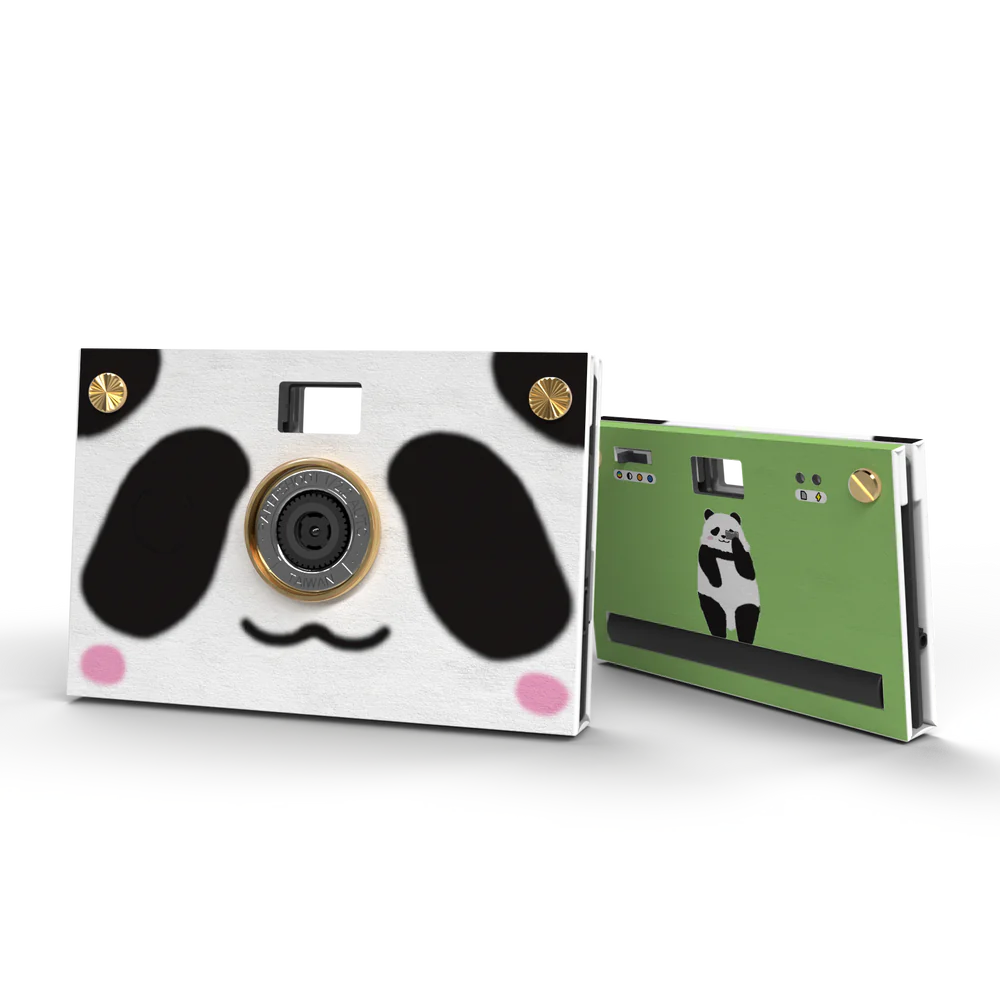 Kamera-Set (mit Case) - Taiwan Design - Panda