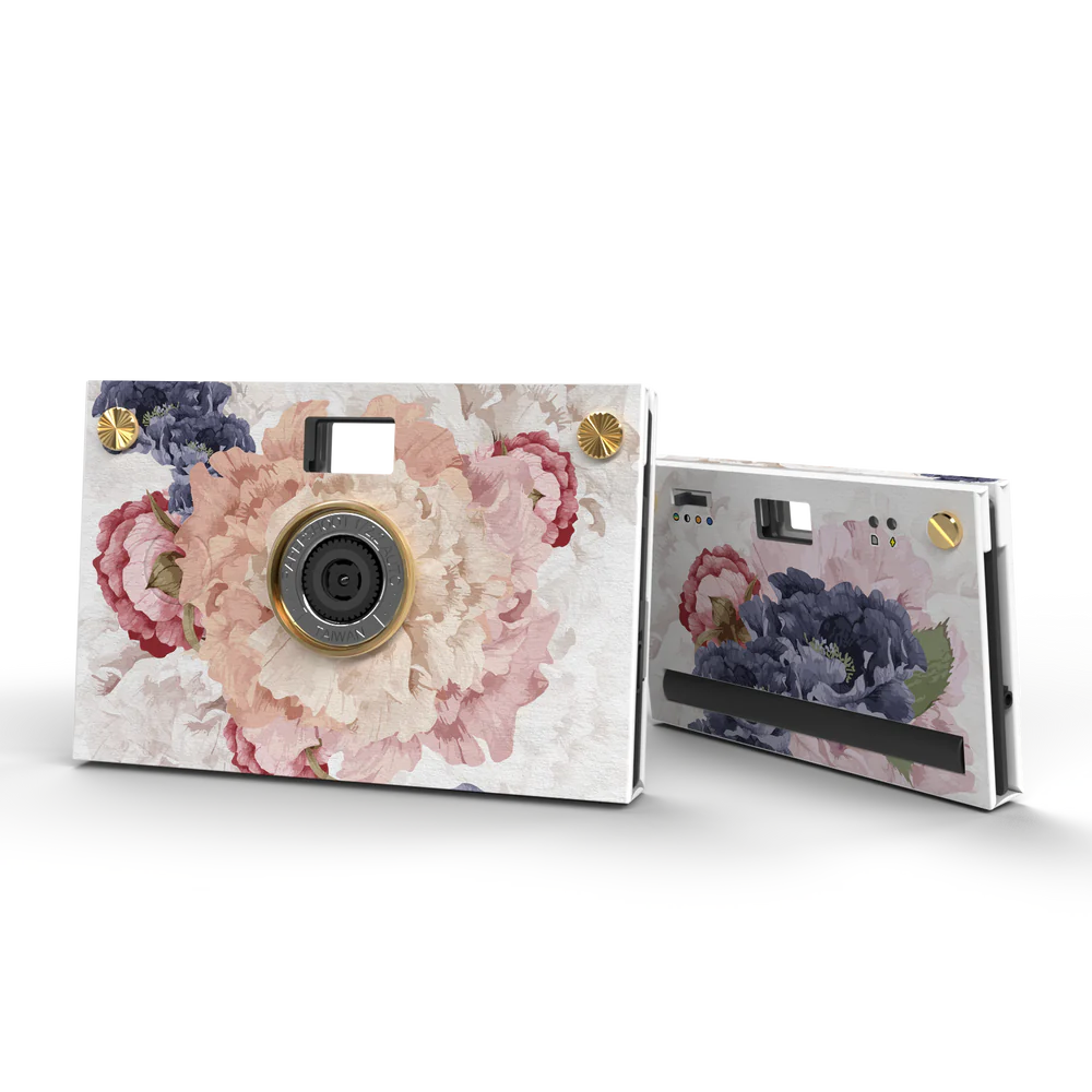 Kamera-Set (mit Case) - Summer Bloom - Pfingstrose